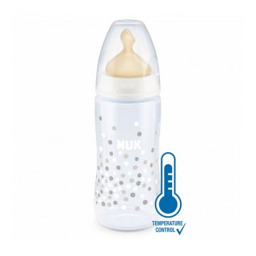 Бутылка для кормления Nuk First Choice латекс 300мл 0+