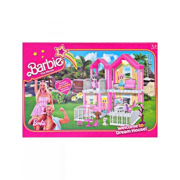 Игрушка барби дом в коробке (5e)