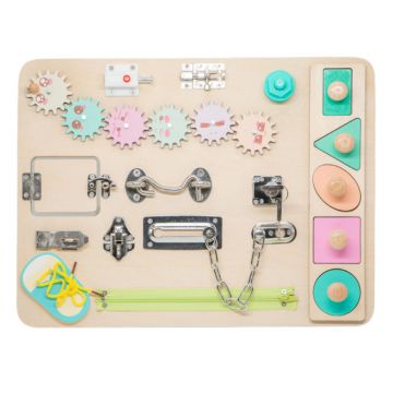 Игрушка деревянные бизи доска 40-30см