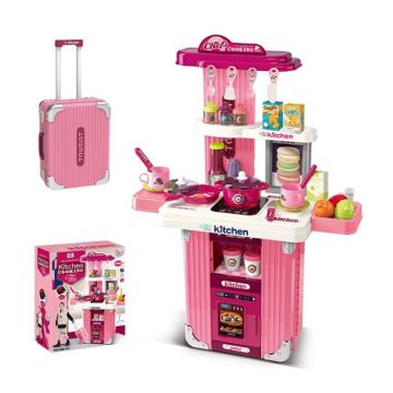 Набор Детская кухня игровая в чемодане
