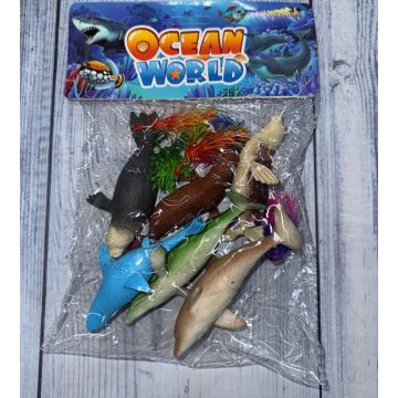 Игрушка подводный мир морские животные 6В1