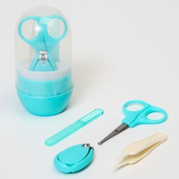 Набор ножницы зеленый 4в1