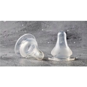 Соска для бутылки Бусинка силикон 2шт на блистере