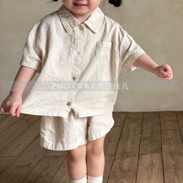 Комплект детский рубашка и шорты        25D895