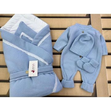 Конверт Вязаный набор  4в1 Dana Вязаный трикотаж