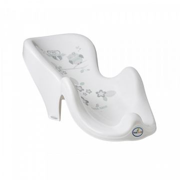 Горка для купания tega baby белый Сова противоскользящий