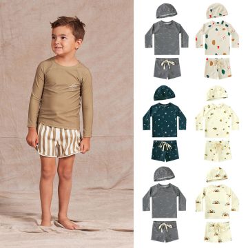 Купальник детский с солнцезащитной кепкой    Бифлекс   Уни Молния YY20000