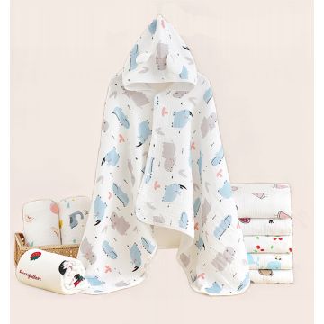 Полотенце детское  65-135см   Муслин  L362