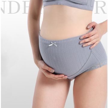 Трусы для беременных   ,  100% Хлопок Лапша  838-1