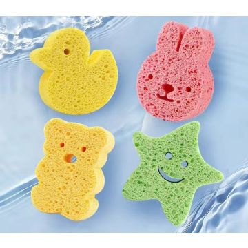 Губка для купания     целлюлоза натуральное  ZSF-0098