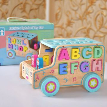 Игрушка машинка азбука beilaluna