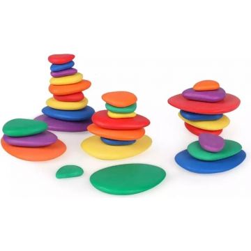 Игрушка цветные камни Rainbow Cabblestone