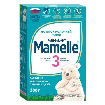 Молочная смесь Mamelle 3 300г с 12 месяцев