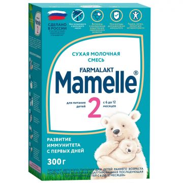 Молочная смесь Mamelle 2 300г с 6 месяцев