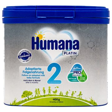 Молочная смесь Humana Platin 2 400г с 6 месяцев