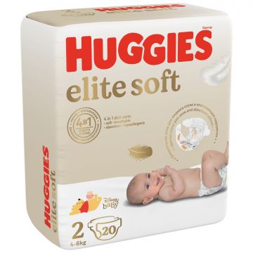 Подгузники Huggies ES 2-S 4-6кг (20шт)