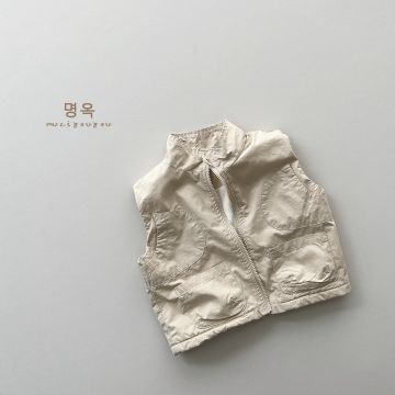 Безрукавка  Muziyouyou Дюспо Бежевый Уни Замок 23126