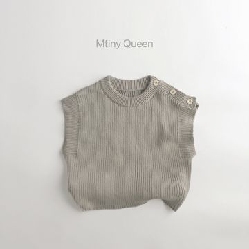 Жилетка  Mtiny Queen Трикотаж Серый Дев  25B11