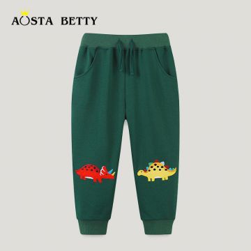 Трико Динозавры Aosta betty Трикотаж Зеленый Мал  3083