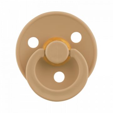 Пустышка Lubby латекс круглый 0+