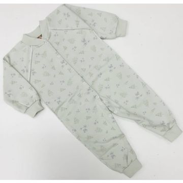 Ромпер детский Дерево Munka kids Начес   Уни Кнопка на плече ROM1