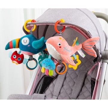 Подвесная игрушка    Happy Monkey Ткань/пластик/силликон  H168304