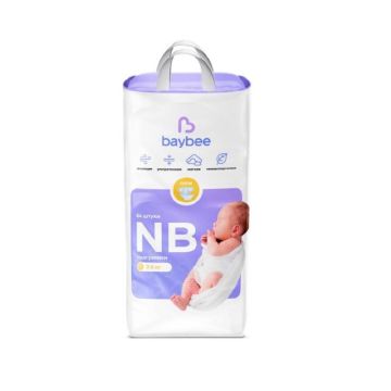 Подгузники Baybee 1-NB 2-5 кг (22 шт) NEW