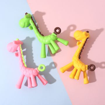 Прорезыватель жираф     Kokibebe Силликон  F141
