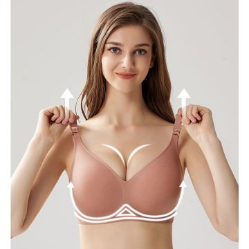 Бесшовный бюстгальтер для кормящих   127R