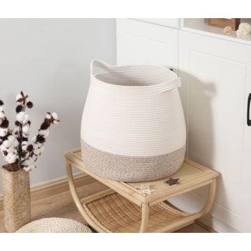 Корзина для игрушек и белья  40*41 см   Плетенная Ручки L1