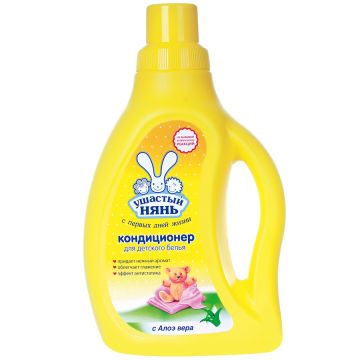 Кондиционер для белья Ушастый нянь с алоэ вера 750мл