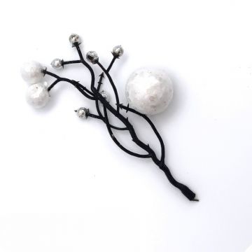 Елочная игрушка «Ветка»      Блестящие шарики IGR98