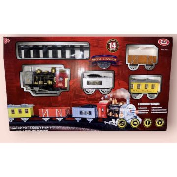 Игрушка «Рельсы с поездами» Мой поезд