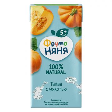 Сок Фруто няня тыква 200мл с 5 месяцев