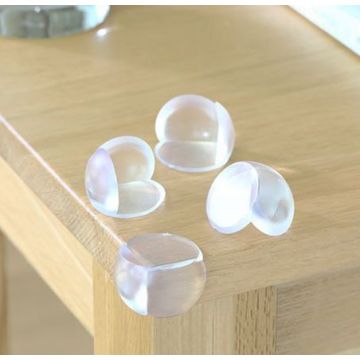 Защита на углы 4 шт Прозрачный    Силликон  ZASH205