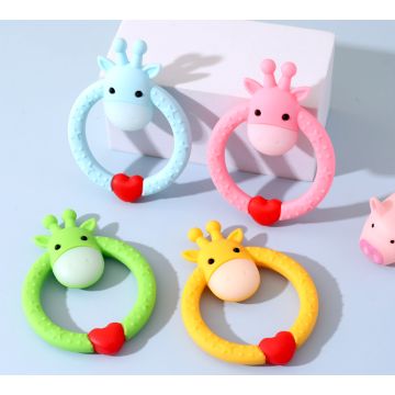 Прорезыватель круг    Kokibebe  Жираф JR-8023N