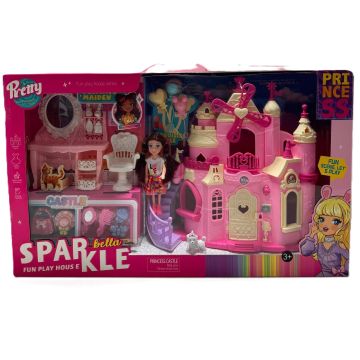 Кукла Челси с замком, мебелью и аксессуарами Sparkle Bella