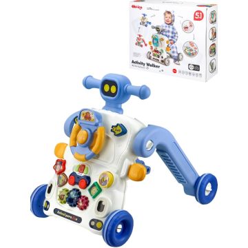 Игровой центр толокар и ходунки 5в1       6039/6040/6041