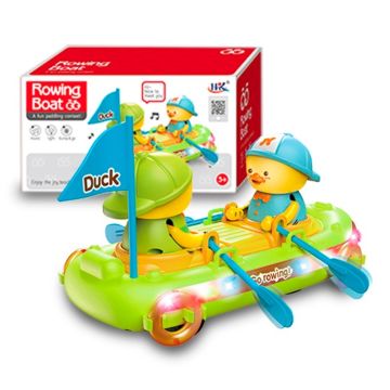 Музыкальная игрушка Утки в лодке    Rowing Boat  Музыка/свет 676B