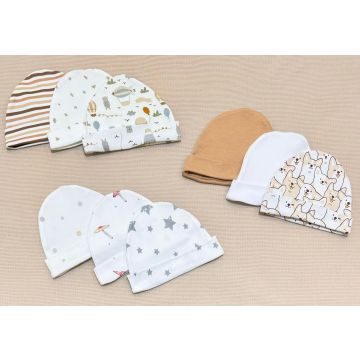 Шапка с отворотом Peri Kids Интерлок Разные  , Постоянный  SHAP895