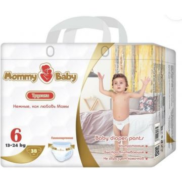 Трусики Mommy baby 6-XXL 13-24кг (38шт)