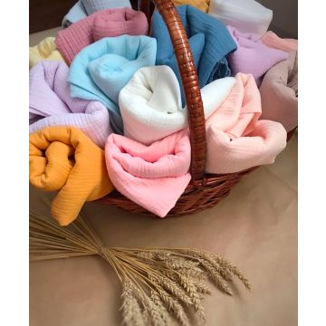 Пеленка  120/110см однотонный  Жатый  PEL416