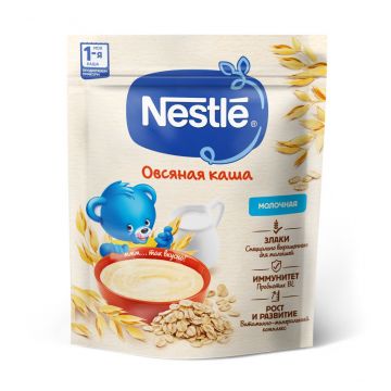 Молочная каша Nestle овсяная 200г с 5 месяцев
