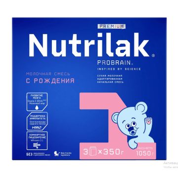 Смесь Nutrilak PREMIUM +1 молочная сухая 1050 гр