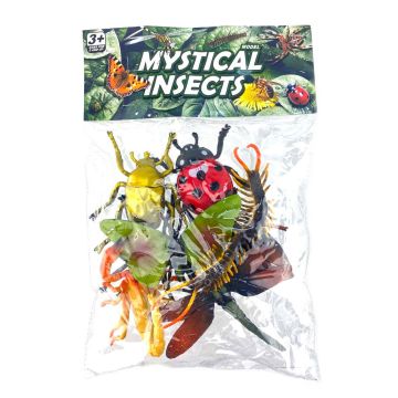 Детский игровой набор Насекомые 8 в 1 Mystical – фигурки для малышей