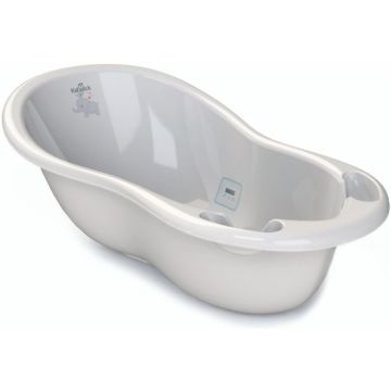 Ванночка Kidwick модели «Шатл» с термометром и сливом серый 101см