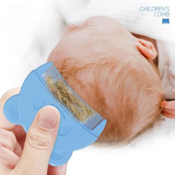 Детская расческа от молочных корочек мягкая для новорожденных       by0102