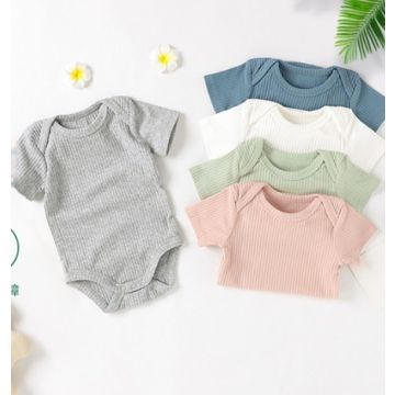 Боди короткий рукав  Однотонный  Лапша     BB13F