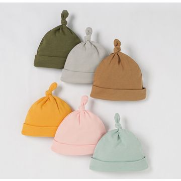 Шапка с бубончиком  Органический хлопок   , Постоянный   ABH04F