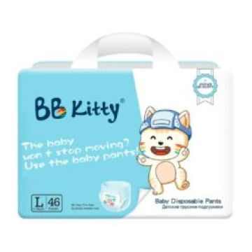Трусики BB Kitty 4-L 9-14кг (46шт)
